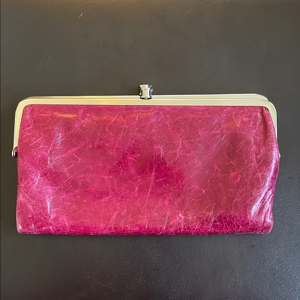 Pink HOBO clutch purse